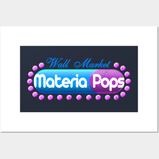 Materia Pops - title only - distressed Posters and Art